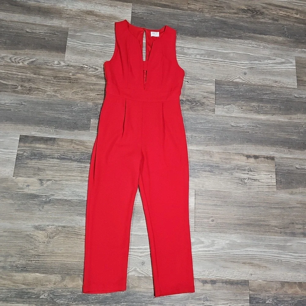 SIENNA SKY red crop jumper Size medium​ - Picture 8 of 11